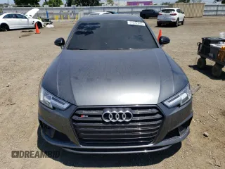 2019 Audi S4 Premium Plus with VIN WAUB4AF40KA068080, listed as a Copart auction lot 57532843 with 33,826 mi miles. Bid and sale history available at carsss.com. Image 5.