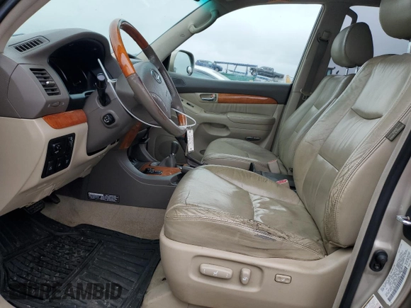2004 Lexus GX 470 z VIN JTJBT20X740033069, wystawiony jako Copart lot #56011045 z przebiegiem 263 891 mil mil oraz Czysty tytuł • Clean title. Historia ofert i sprzedaży dostępna na DreamBid. Obrazek 7.