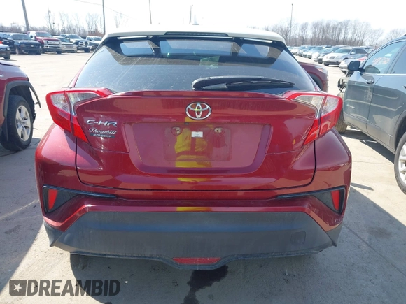 2018 Toyota C-HR XLE with VIN NMTKHMBX2JR012246, listed as a IAAI auction lot 41735772 with 124,467 mi miles. Bid and sale history available at carsss.com. Image 16.
