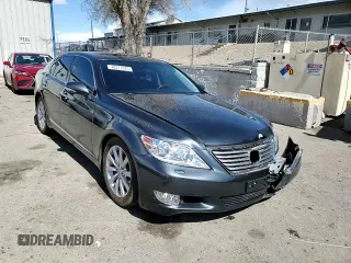 2011 Lexus LS 460 with VIN JTHBL5EF1B5103510, listed as a Copart auction lot 48377525 with 87,612 mi miles and Salvage title. Bid and sale history available at DreamBid. Image 11.