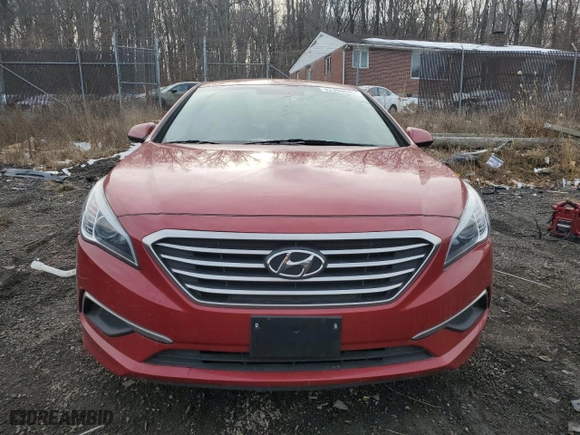 2017 Hyundai Sonata 2.4L with VIN 5NPE24AF3HH554321, listed as a Copart auction lot 42396995 with 30,530 mi miles and Salvage Title. Bid and sale history available at carsss.com. Image 5.