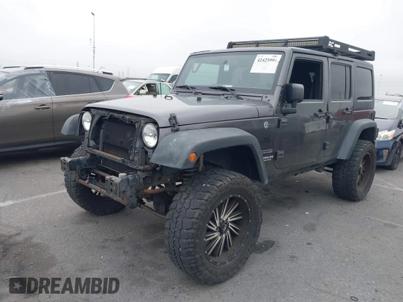 2016 Jeep Wrangler Unlimited Sport с VIN 1C4BJWDG7GL215562, выставлен на аукционе IAAI как лот 42425994 с пробегом 81 895 миль миль и . История ставок и продаж доступна на DreamBid. Изображение 18.