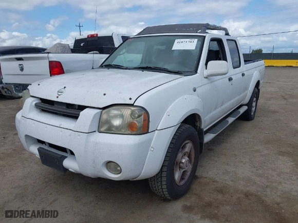 2002 Nissan Frontier 2WD SE with VIN 1N6ED29X82C347029, listed as a IAAI auction lot 41871703 with 275,909 mi miles. Bid and sale history available at carsss.com. Image 2.