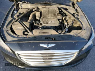 2016 Hyundai Genesis 3.8L with VIN KMHGN4JEXGU119013, listed as a Copart auction lot 76610294 with 171,819 mi miles and Clean Title. Bid and sale history available at carsss.com. Image 11.