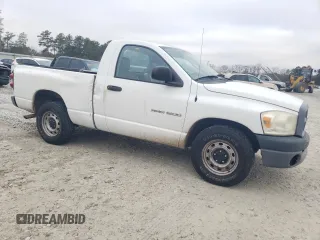 2007 Dodge 1500 ST with VIN 1D7HA16K47J603266, listed as a Copart auction lot 85806184 with 284,361 mi miles and Salvage Title. Bid and sale history available at carsss.com. Image 4.
