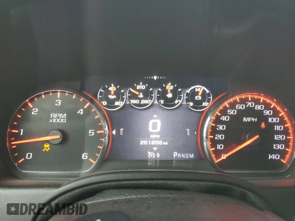 2016 GMC Yukon XL Denali with VIN 1GKS2HKJ1GR199710, listed as a Copart auction lot 49172615 with 261,856 mi miles and Salvage Title. Bid and sale history available at DreamBid. Image 9.