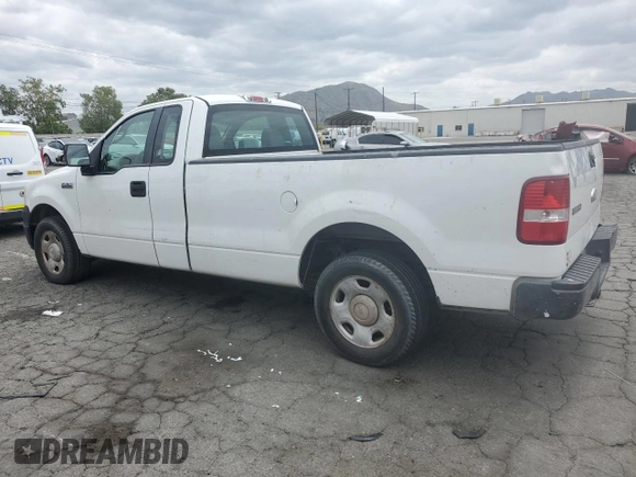 2007 Ford F-150 XL with VIN 1FTRF12W97KC18398, listed as a Copart auction lot 54759555 with 320,783 mi miles and Salvage title. Bid and sale history available at DreamBid. Image 2.