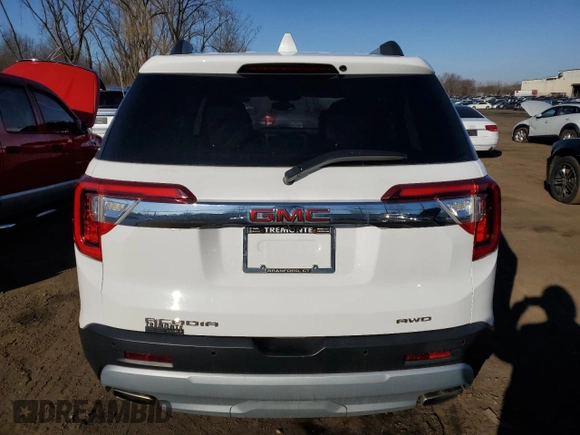 2020 GMC Acadia SLT with VIN 1GKKNULS4LZ236198, listed as a Copart auction lot 48355845 with 79,647 mi miles and Salvage Title. Bid and sale history available at DreamBid. Image 6.