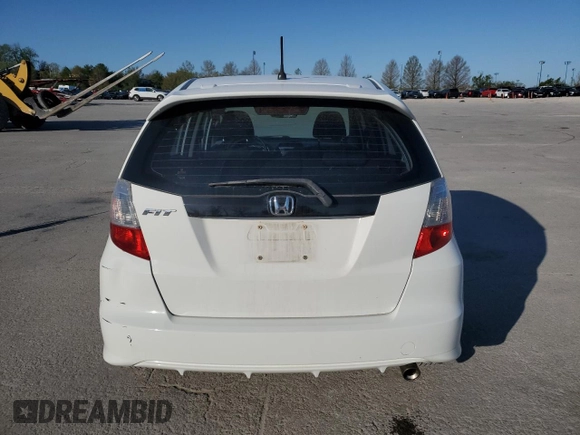 2009 Honda Fit Sport with VIN JHMGE88419C001626, listed as a Copart auction lot 52047375 with 154,585 mi miles and Salvage Title. Bid and sale history available at carsss.com. Image 6.