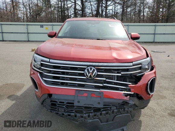 2024 Volkswagen Atlas SE z VIN 1V2KR2CA2RC529295, wystawiony jako Copart lot #54307975 z przebiegiem 14 320 mil mil oraz Szkoda całkowita • Salvage title. Historia ofert i sprzedaży dostępna na DreamBid. Obrazek 5.
