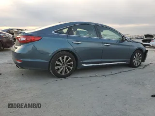 2016 Hyundai Sonata Sport with VIN 5NPE34AF5GH426562, listed as a Copart auction lot 46940005 with 117,519 mi miles and Clean Title. Bid and sale history available at DreamBid. Image 3.