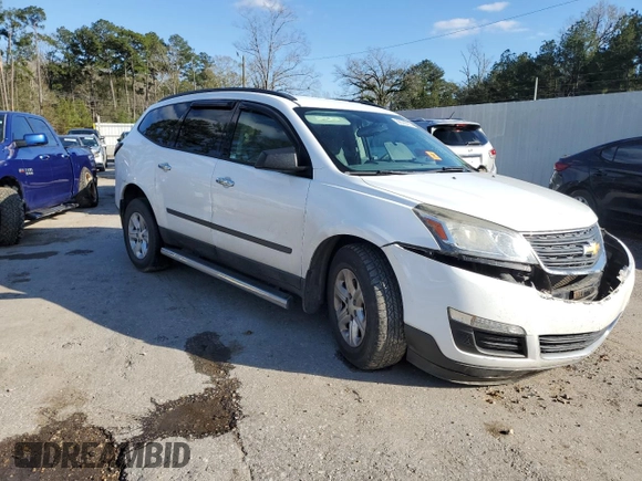 2016 Chevrolet Traverse LS with VIN 1GNKRFKD5GJ267762, listed as a Copart auction lot 88029005 with Not Provided miles and Salvage Title. Bid and sale history available at carsss.com. Image 4.