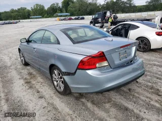 2013 Volvo C70 T5 with VIN YV1672MC1DJ136847, listed as a Copart auction lot 67144754 with 169,915 mi miles and Salvage Title. Bid and sale history available at carsss.com. Image 2.