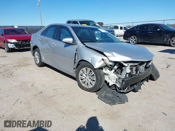 2014 Toyota Camry L with VIN 4T1BF1FK7EU856848, listed as a IAAI auction lot 41729604 with 100,148 mi miles. Bid and sale history available at carsss.com. Image 1.