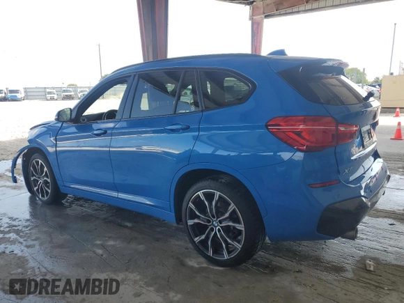 2021 BMW X1 sDrive28i with VIN WBXJG7C05M5U02743, listed as a Copart auction lot 51480195 with 25,466 mi miles and Salvage Title. Bid and sale history available at carsss.com. Image 2.