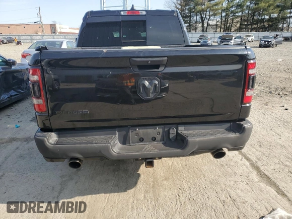 2022 Ram 1500 Big Horn with VIN 1C6SRFFT8NN245195, listed as a Copart auction lot 48547915 with 53,772 mi miles and Salvage Title. Bid and sale history available at carsss.com. Image 6.