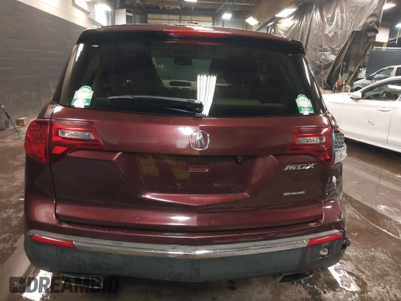 2013 Acura MDX with VIN 2HNYD2H24DH506239, listed as a IAAI auction lot 41391641 with 100,091 mi miles. Bid and sale history available at carsss.com. Image 16.