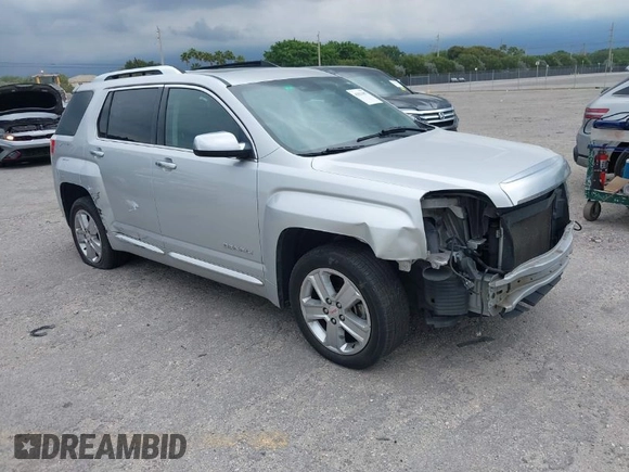 2015 GMC Terrain Denali with VIN 2GKALUEK9F6421491, listed as a IAAI auction lot 41852067 with 93,216 mi miles and . Bid and sale history available at carsss.com. Image 1.