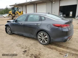 2017 Kia Optima SX with VIN 5XXGW4L23HG142659, listed as a Copart auction lot 44460755 with 0 mi miles and Salvage Title. Bid and sale history available at carsss.com. Image 2.