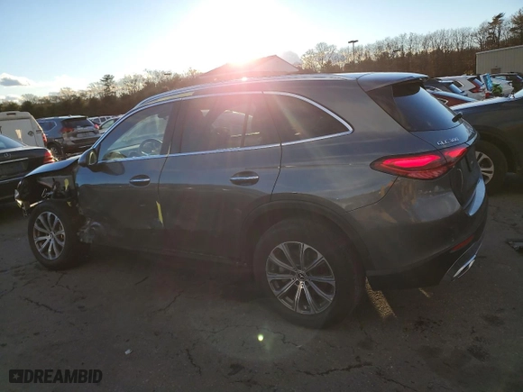 2023 Mercedes-Benz GLC with VIN W1NKM4HB4PF024165, listed as a Copart auction lot 42906385 with 13,284 mi miles and Salvage Title. Bid and sale history available at carsss.com. Image 2.