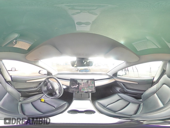 2021 Tesla Model 3 Standard Range Plus with VIN 5YJ3E1EA1MF066389, listed as a Copart auction lot 48053925 with 119,105 mi miles and Salvage Title. Bid and sale history available at carsss.com. Image 12.