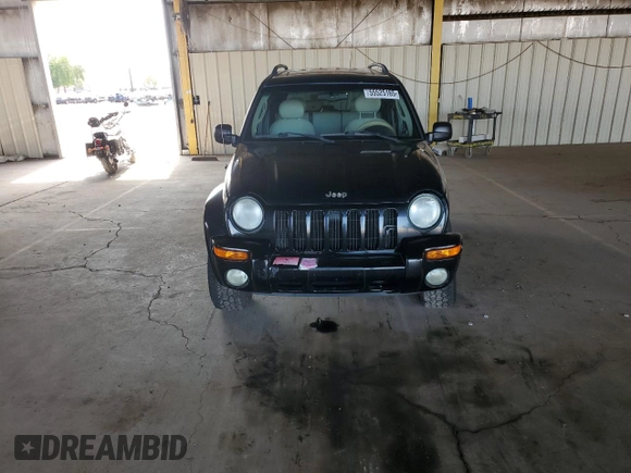 2003 Jeep Liberty Limited with VIN 1J4GL58K23W500830, listed as a Copart auction lot 55525165 with 114,005 mi miles and Salvage title. Bid and sale history available at DreamBid. Image 5.