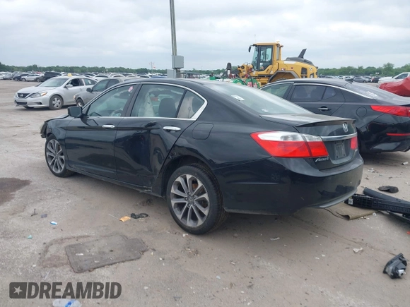 2013 Honda Accord Sport with VIN 1HGCR2F55DA169207, listed as a IAAI auction lot 42131675 with 127,200 mi miles and . Bid and sale history available at DreamBid. Image 3.