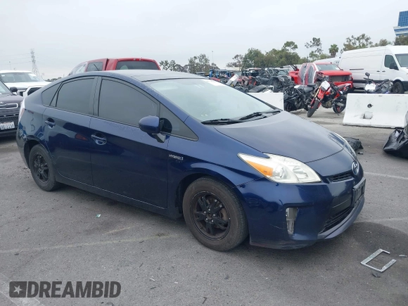2014 Toyota Prius Four with VIN JTDKN3DU7E1779813, listed as a IAAI auction lot 42395989 with 148,626 mi miles and . Bid and sale history available at DreamBid. Image 1.
