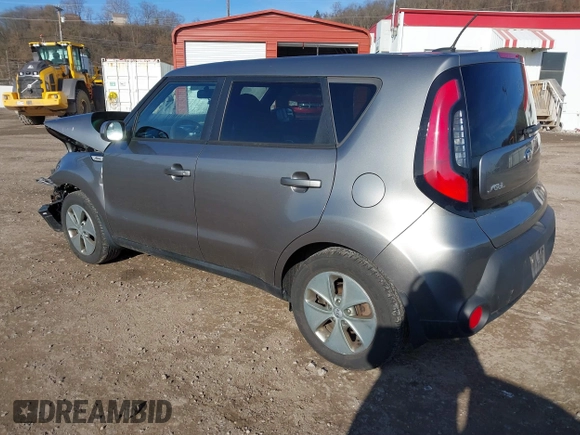 2015 Kia Soul with VIN KNDJN2A27F7128740, listed as a IAAI auction lot 41842806 with 64,594 mi miles. Bid and sale history available at carsss.com. Image 3.