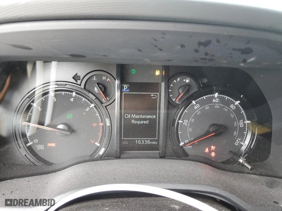 2024 Toyota 4Runner SR5 Premium with VIN JTENU5JR7R6250717, listed as a Copart auction lot 44840995 with 16,336 mi miles and Salvage Title. Bid and sale history available at carsss.com. Image 9.