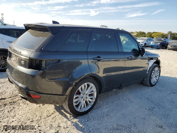 2018 Land Rover Range Rover Sport Autobiography with VIN SALWV2RE6JA804202, listed as a Copart auction lot 87757345 with 41,281 mi miles and Salvage Title. Bid and sale history available at carsss.com. Image 3.
