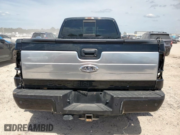 2015 Ford F-350 Lariat with VIN 1FT8W3DT1FEC78179, listed as a Copart auction lot 66496905 with 221,280 mi miles and Salvage title. Bid and sale history available at DreamBid. Image 6.