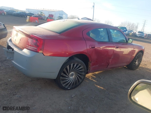 2008 Dodge Charger with VIN 2B3KA43R08H113348, listed as a IAAI auction lot 41851192 with 203,642 mi miles. Bid and sale history available at carsss.com. Image 13.
