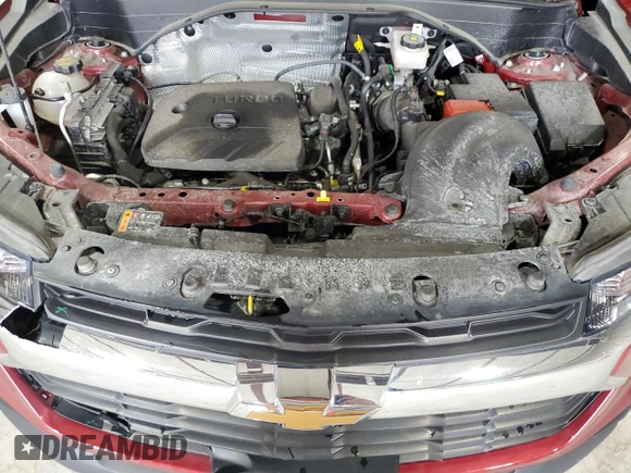 2024 Chevrolet TrailBlazer LS with VIN KL79MNSL6RB051615, listed as a Copart auction lot 50523835 with 20,108 mi miles and Salvage Title. Bid and sale history available at DreamBid. Image 12.