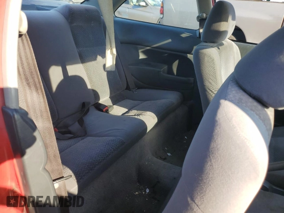 1998 Honda Civic DX with VIN 1HGEJ6124WL105199, listed as a Copart auction lot 72459114 with 128,758 mi miles and Salvage Title. Bid and sale history available at carsss.com. Image 10.