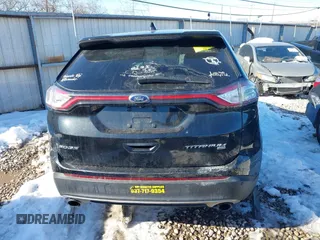 2015 Ford Edge Titanium with VIN 2FMTK4K93FBB61357, listed as a IAAI auction lot 41349092 with 290,055 mi miles. Bid and sale history available at carsss.com. Image 16.