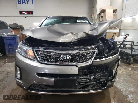2015 Kia Sorento SX Limited with VIN 5XYKWDA73FG630463, listed as a Copart auction lot 51825975 with 103,297 mi miles and Salvage Title. Bid and sale history available at carsss.com. Image 5.