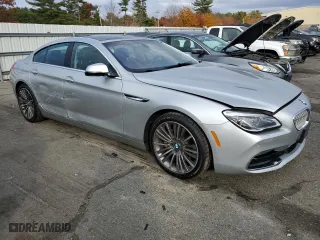 2016 BMW 6 Series 650i xDrive with VIN WBA6D6C52GG387898, listed as a Copart auction lot 77109254 with 106,134 mi miles and Salvage Title. Bid and sale history available at carsss.com. Image 4.
