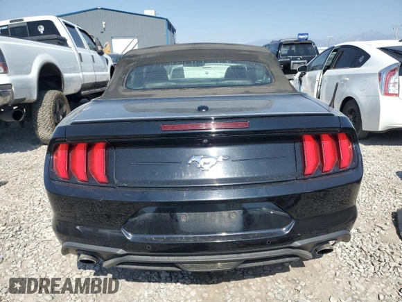 2018 Ford Mustang EcoBoost Premium with VIN 1FATP8UH3J5132669, listed as a Copart auction lot 62137915 with 124,790 mi miles and Salvage title. Bid and sale history available at DreamBid. Image 6.