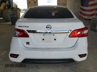 2017 Nissan Sentra SR with VIN 3N1AB7AP3HY406488, listed as a Copart auction lot 61795915 with 126,719 mi miles and Salvage title. Bid and sale history available at DreamBid. Image 6.