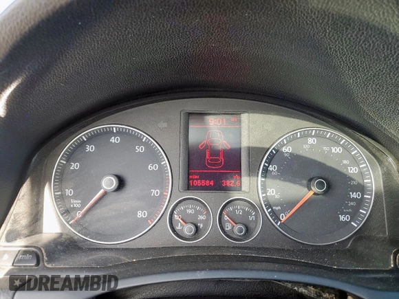2009 Volkswagen Eos Komfort с VIN WVWAA71F99V016050, выставлен на аукционе Copart как лот 58229565 с пробегом 105 584 миль миль и Списание • Salvage title. История ставок и продаж доступна на DreamBid. Изображение 9.