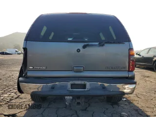 2002 Chevrolet Tahoe LS with VIN 1GNEC13T92R123293, listed as a Copart auction lot 46372295 with 251,320 mi miles and Salvage title. Bid and sale history available at DreamBid. Image 6.