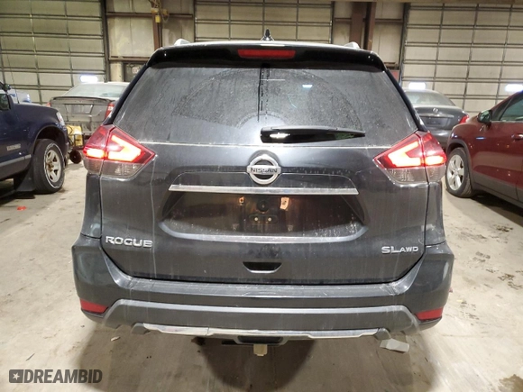 2018 Nissan Rogue SV with VIN 5N1AT2MV6JC779686, listed as a Copart auction lot 82336034 with 158,318 mi miles and Salvage Title. Bid and sale history available at carsss.com. Image 6.