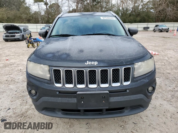2015 Jeep Compass Sport with VIN 1C4NJCBB6FD111060, listed as a Copart auction lot 87246544 with 187,302 mi miles and Salvage Title. Bid and sale history available at carsss.com. Image 5.