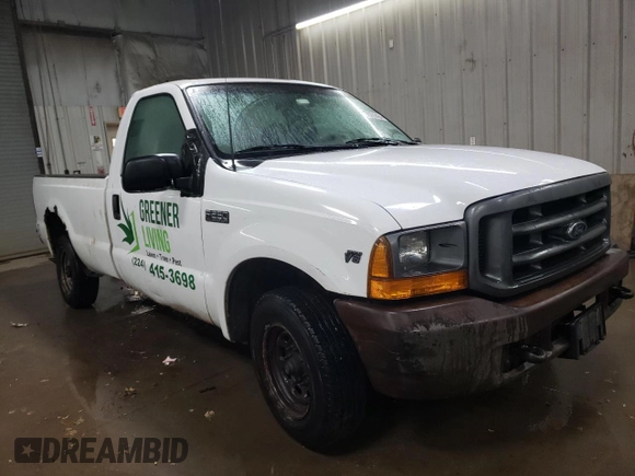 2000 Ford Super Duty F-250 XL with VIN 1FTNF20L9YEB81706, listed as a Copart auction lot 78789464 with 148,695 mi miles and Salvage Title. Bid and sale history available at carsss.com. Image 4.
