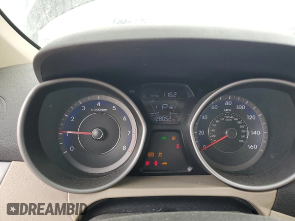 2014 Hyundai Elantra SE z VIN KMHDH4AE8EU070529, wystawiony jako Copart lot #60615255 z przebiegiem 128 052 mil mil oraz Szkoda całkowita • Salvage title. Historia ofert i sprzedaży dostępna na DreamBid. Obrazek 9.