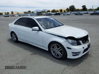 2013 Mercedes-Benz C 250 Sport with VIN WDDGF4HB6DR242731, listed as a Copart auction lot 63685885 with 95,789 mi miles and Salvage title. Bid and sale history available at DreamBid. Image 4.