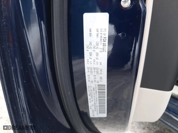 2018 Chrysler Pacifica Touring L Plus with VIN 2C4RC1EG5JR235107, listed as a Copart auction lot 89121465 with 115,663 mi miles and Salvage Title. Bid and sale history available at carsss.com. Image 13.