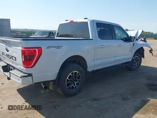 2022 Ford F-150 XL z VIN 1FTEW1EP7NKD78585, wystawiony jako IAAI lot #40264151 z przebiegiem Nie podano mil oraz . Historia ofert i sprzedaży dostępna na DreamBid. Obrazek 4.