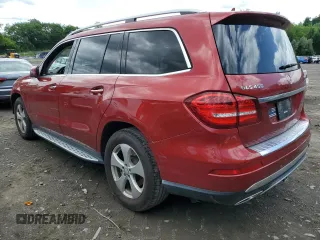 2017 Mercedes-Benz GLS 450 with VIN 4JGDF6EEXHA811409, listed as a Copart auction lot 55919534 with 80,632 mi miles and . Bid and sale history available at DreamBid. Image 2.
